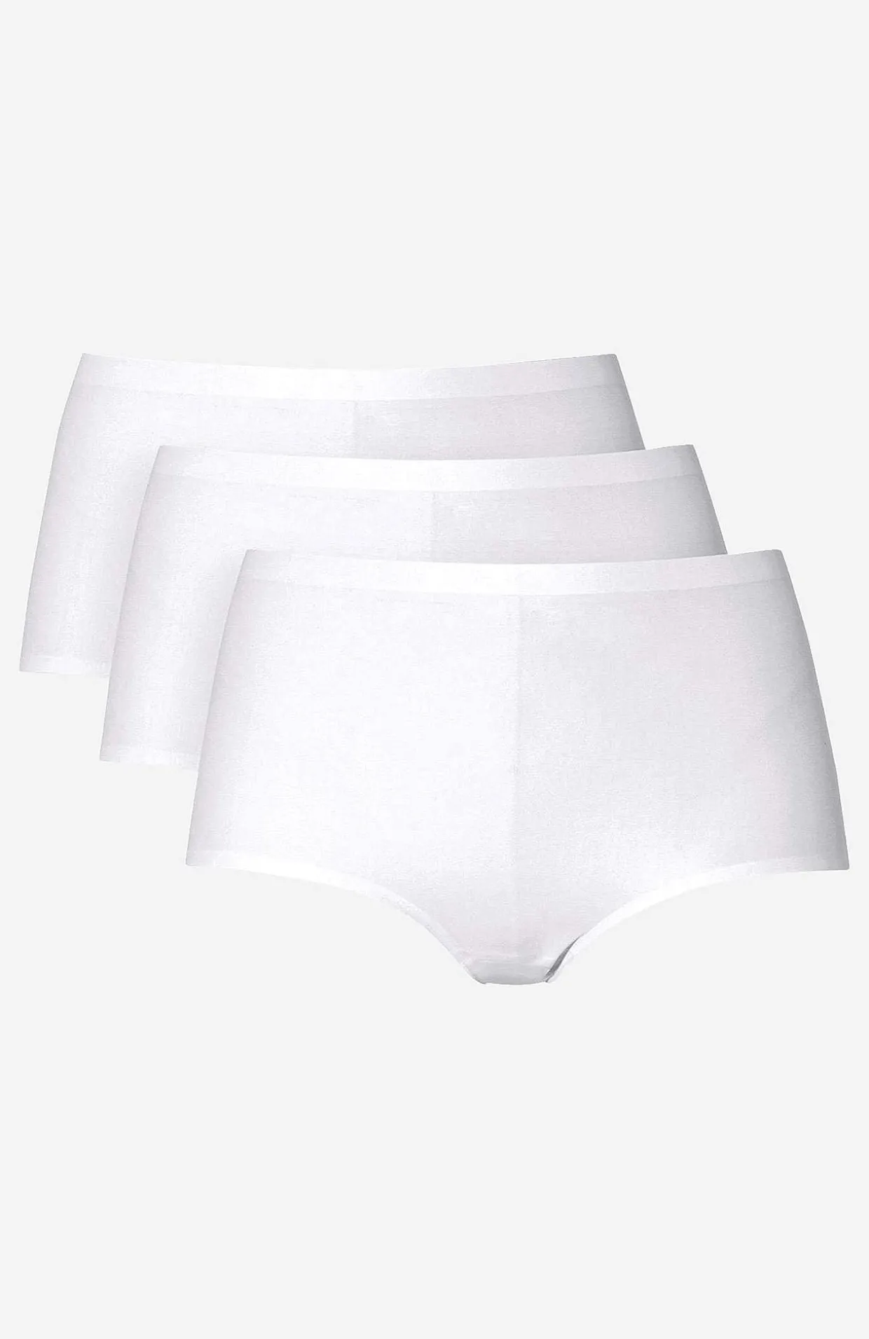 Bekväm trosa med hög midja 3-pack