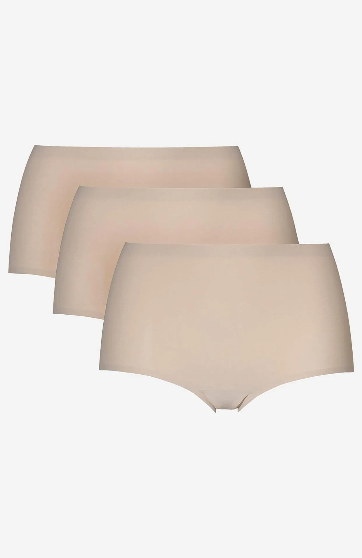 Bekväm trosa med hög midja 3-pack