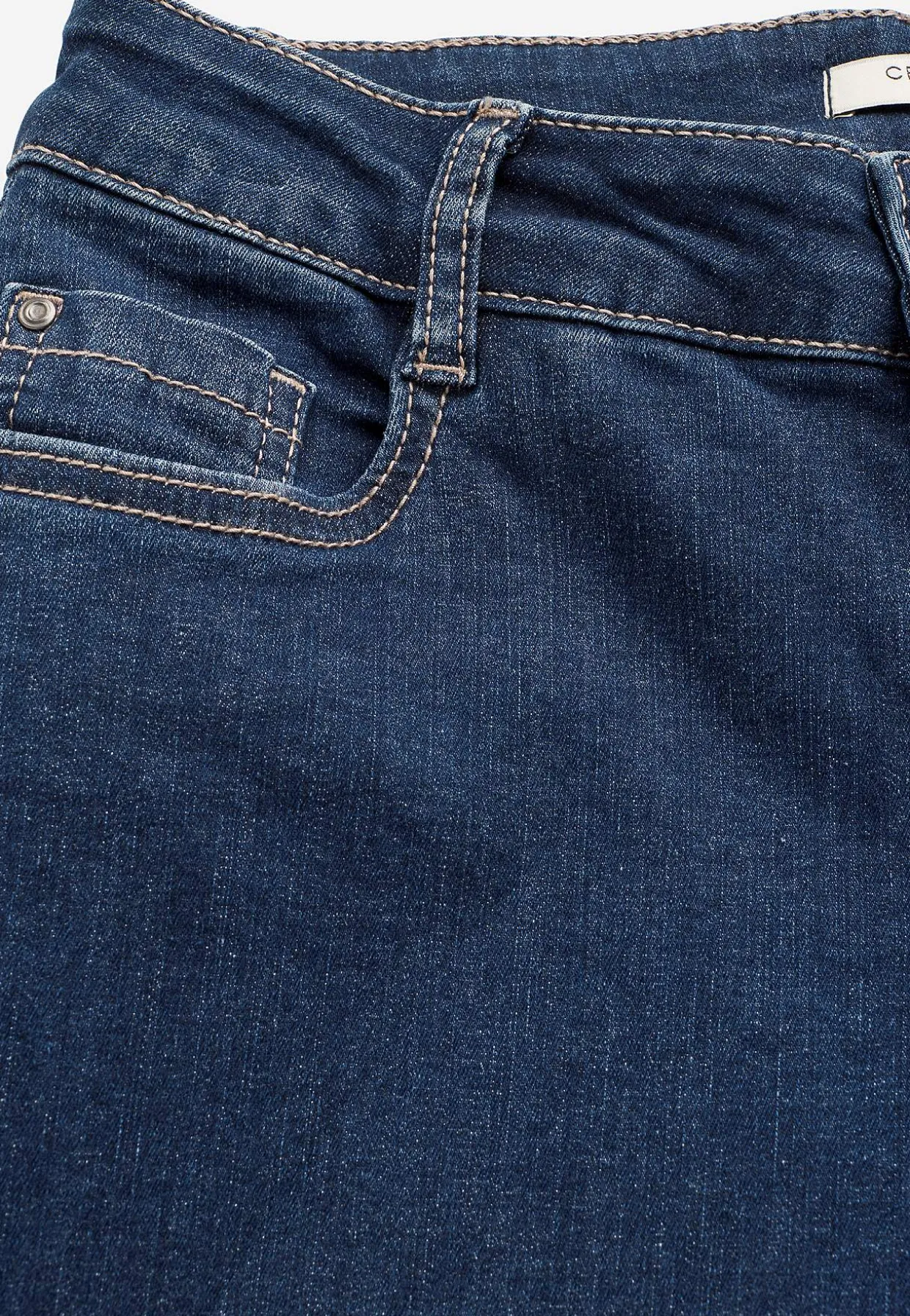 Bekväma stretchjeans med rakt ben