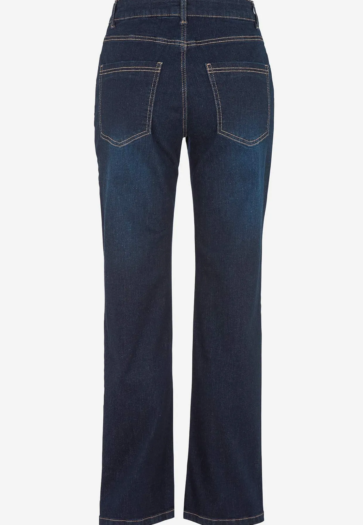 Bekväma stretchjeans med rakt ben