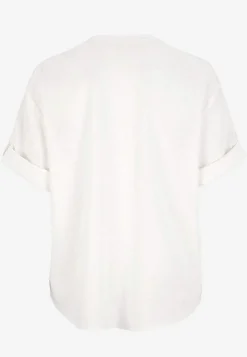 Blus i linnemix