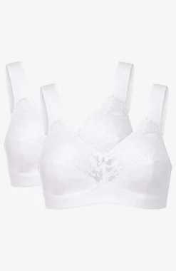 Bygellös mjuk-bh Anna 2-pack