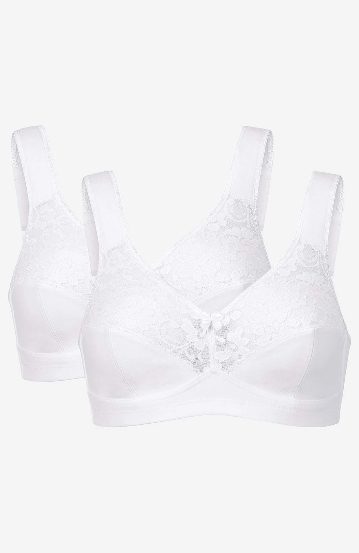 Bygellös mjuk-bh Anna 2-pack