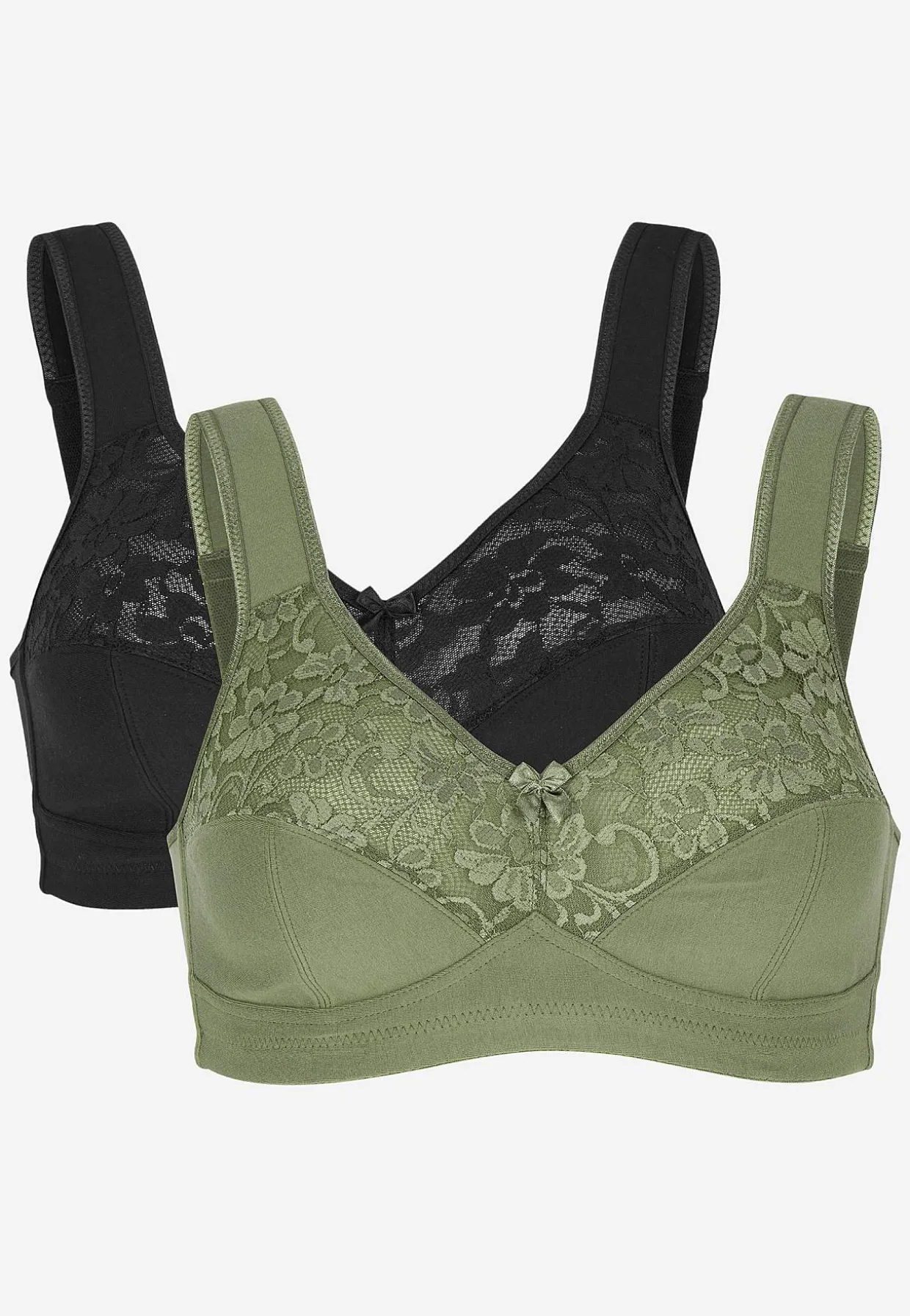 Bygellös mjuk-bh Anna 2-pack