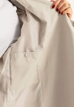Dubbelknäppt trenchcoat