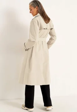 Dubbelknäppt trenchcoat