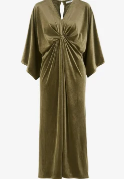 Elegant kaftanklänning i velour