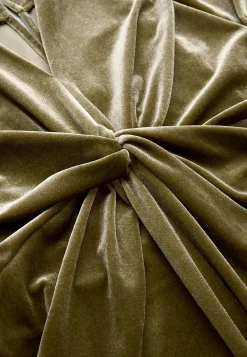 Elegant kaftanklänning i velour