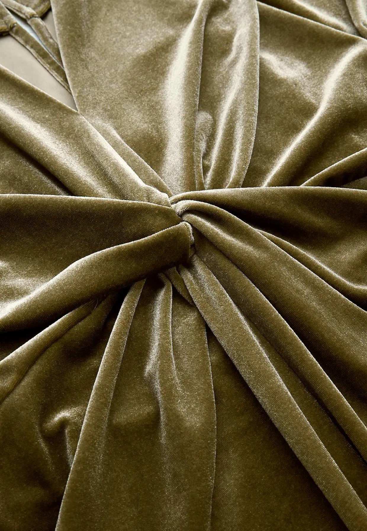 Elegant kaftanklänning i velour