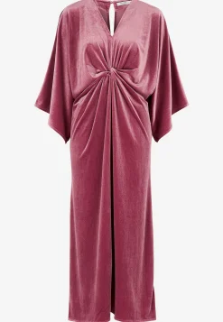 Elegant kaftanklänning i velour