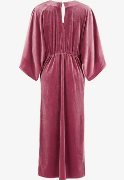 Elegant kaftanklänning i velour