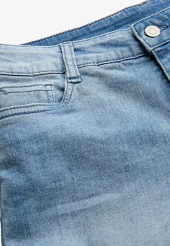 Jeansshorts med bekväm stretch