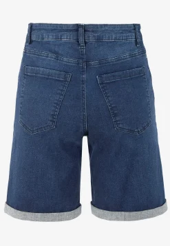 Jeansshorts med bekväm stretch