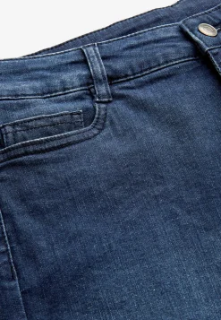 Jeansshorts med bekväm stretch
