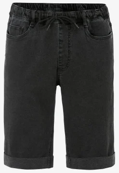 Joggershorts med elastisk midja