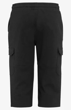 Långa svettisshorts med cargofickor