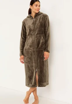 Morgonrock i fleece