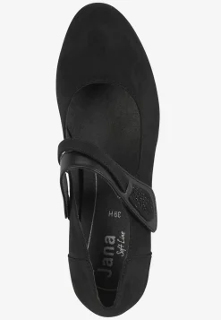 Pumps med remmar