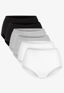 Ribbad trosa i bomull 6-pack