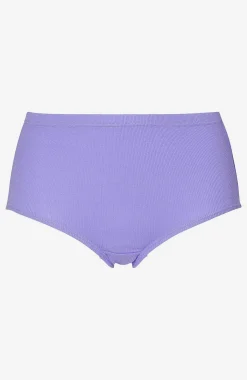 Ribbad trosa i bomull 6-pack
