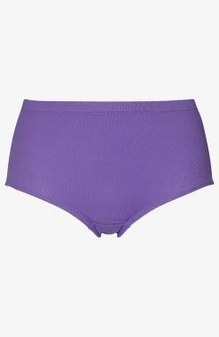 Ribbad trosa i bomull 6-pack