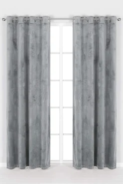 Sammetslängder med öljetter 2-pack