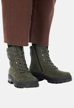 Skinnkänga med infällbara broddar