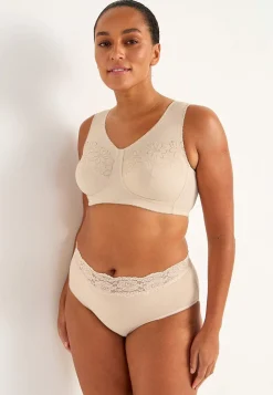 Soft-bh med broderi Lily 2-pack