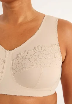Soft-bh med broderi Lily 2-pack