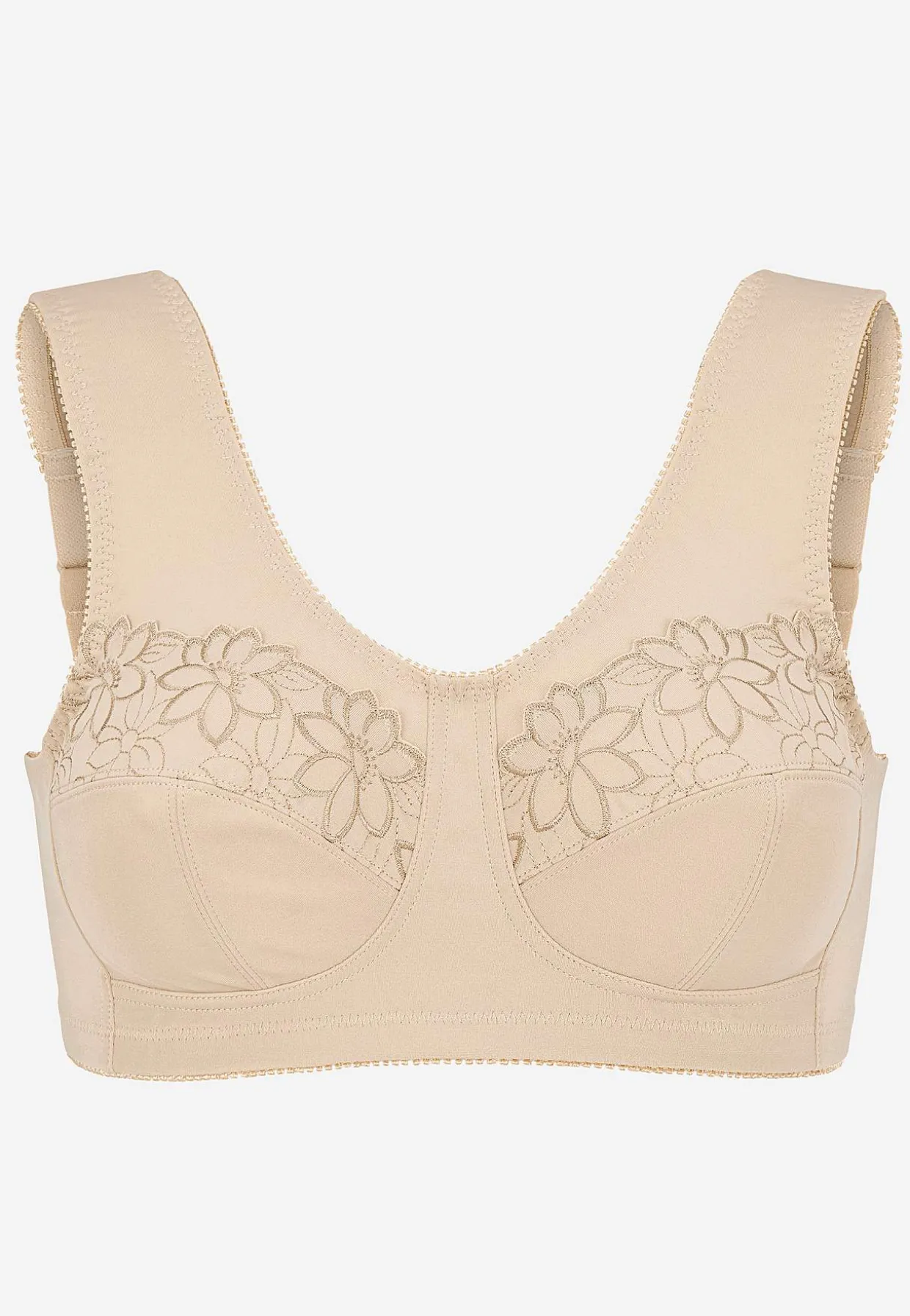 Soft-bh med broderi Lily 2-pack