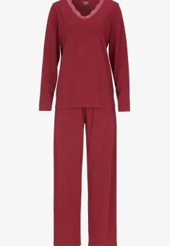 Tvådelad pyjamas med spetskant