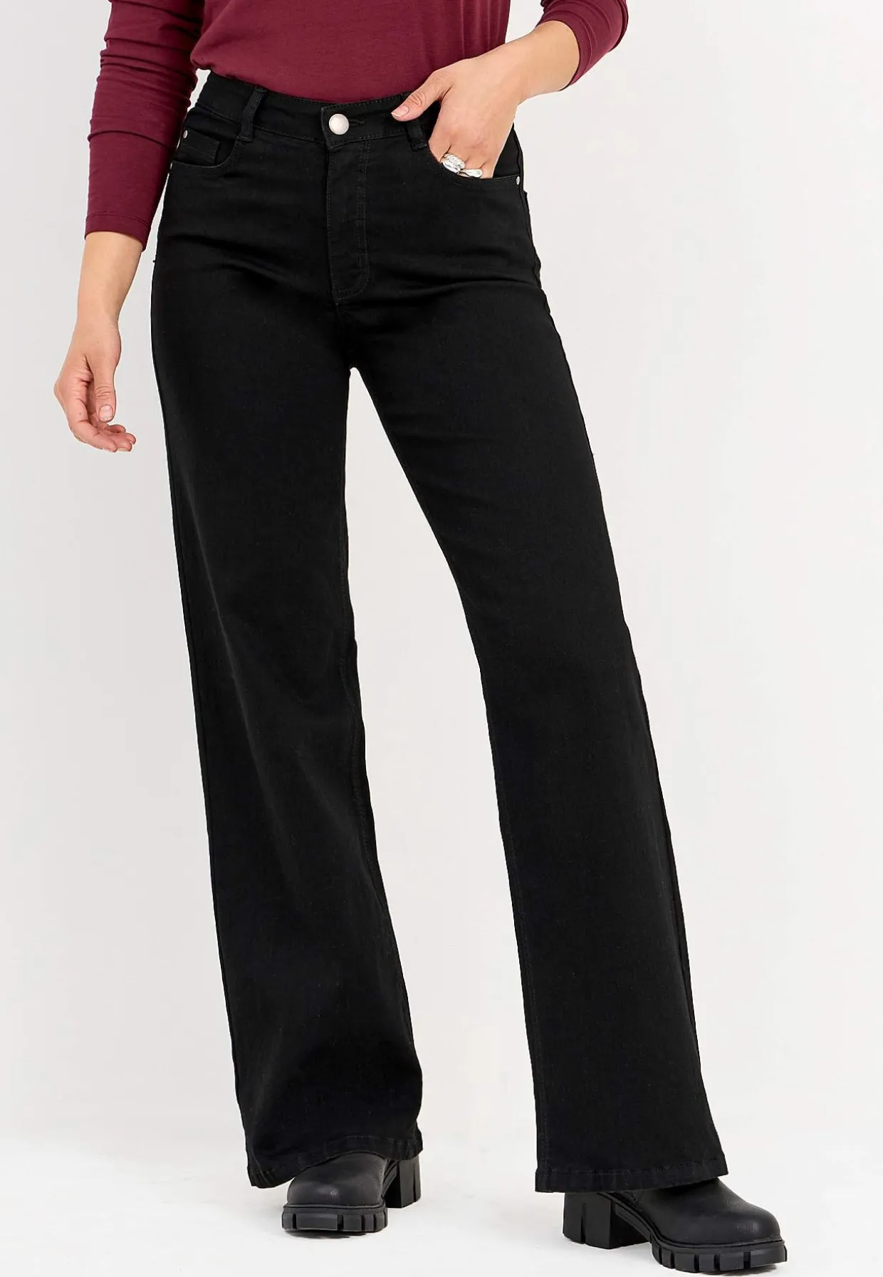 Vida jeans med hög midja Renata