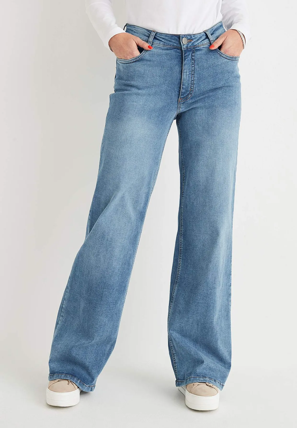Vida jeans med hög midja Renata