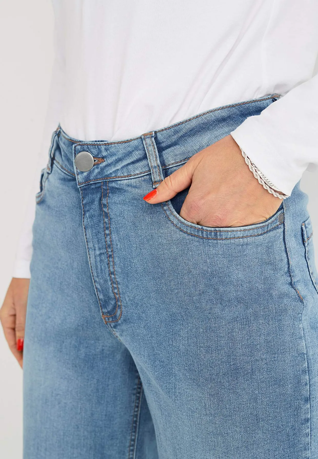 Vida jeans med hög midja Renata