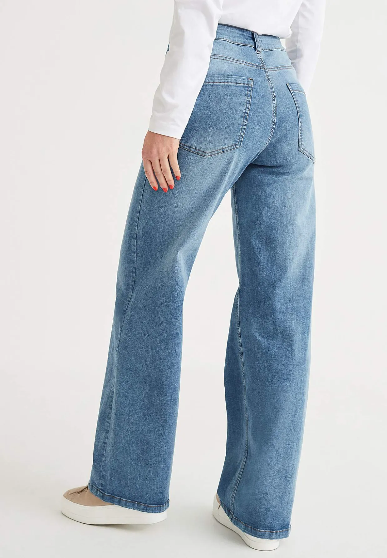 Vida jeans med hög midja Renata
