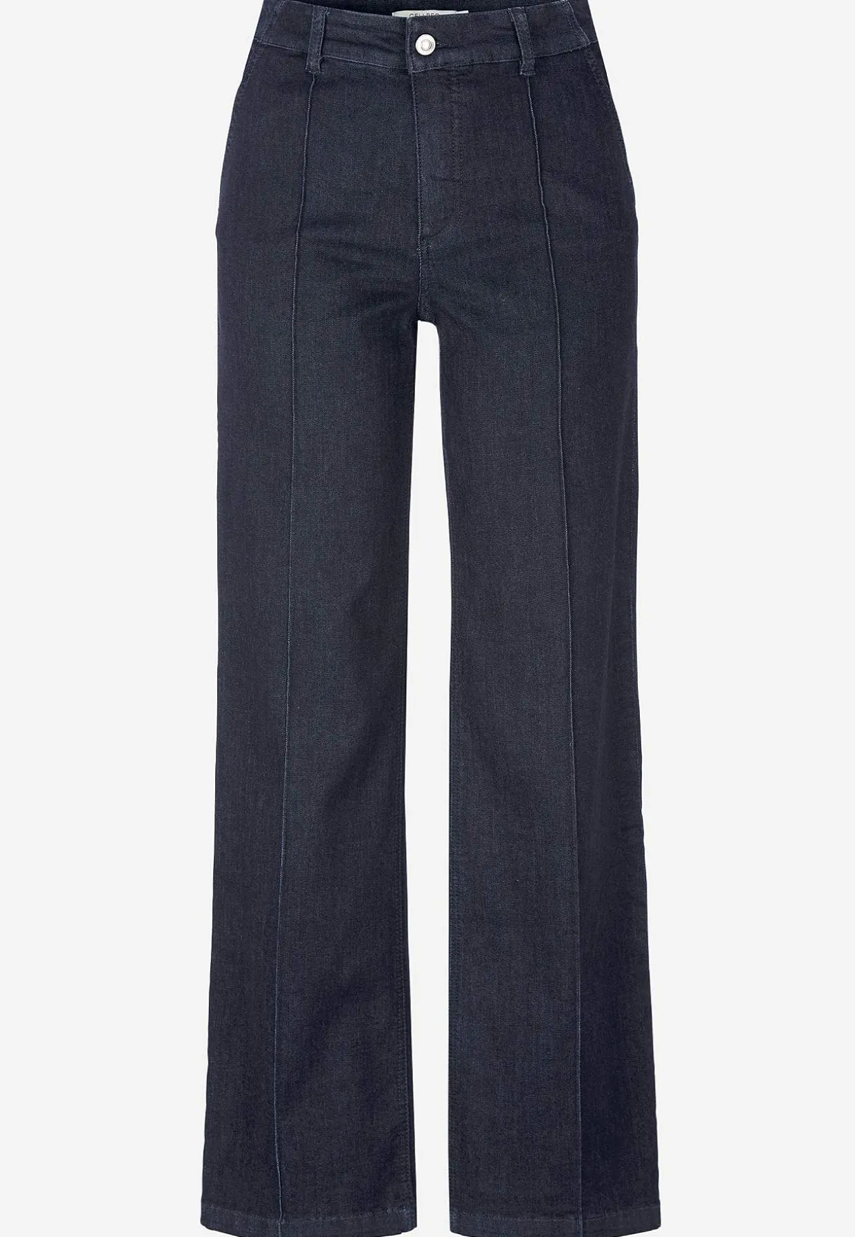 Vida jeans med sydda pressveck Mia