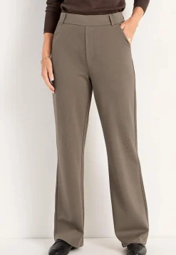 Vida trikåbyxor med fickor Lisa